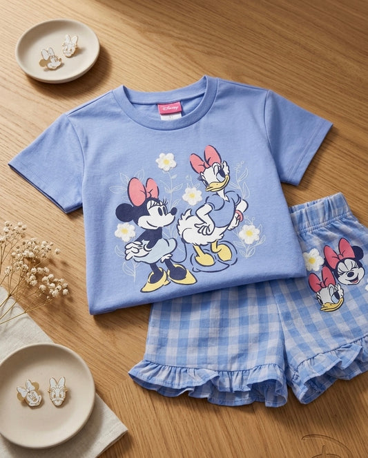 CONJUNTO AZUL MINNIE Y DAYSI