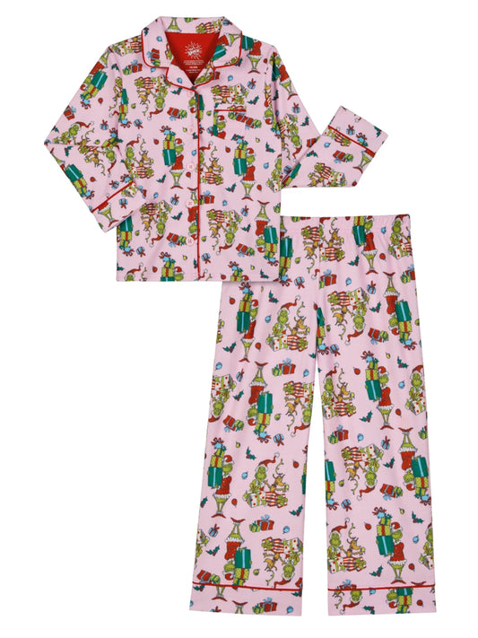 PIJAMA GRINCH ROSADA