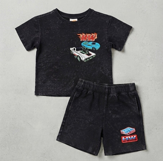CONJUNTO HOT WHEELS NEGRO