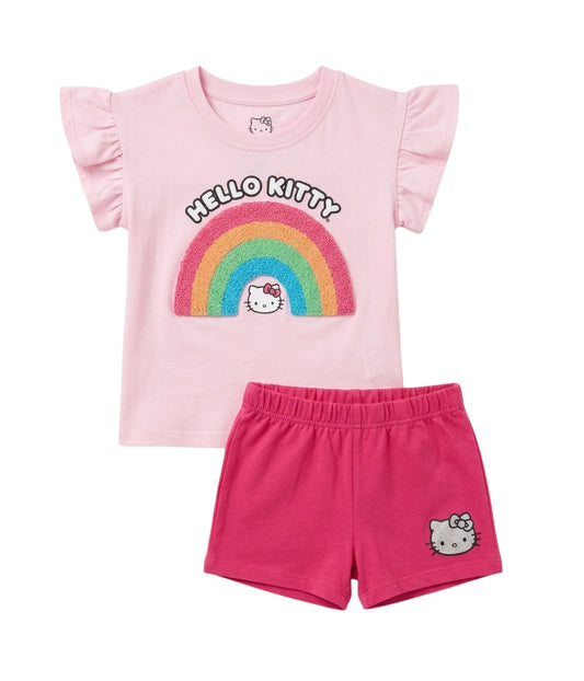 CONJUNTO HELLO KITTY ARCOÍRIS