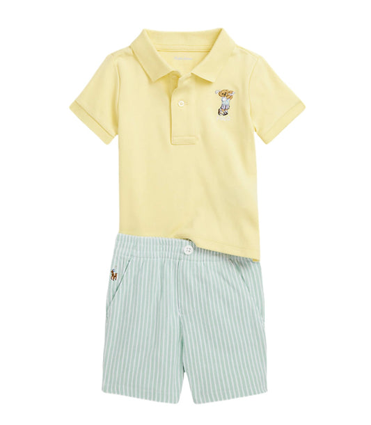 CONJUNTO POLO AMARILLO
