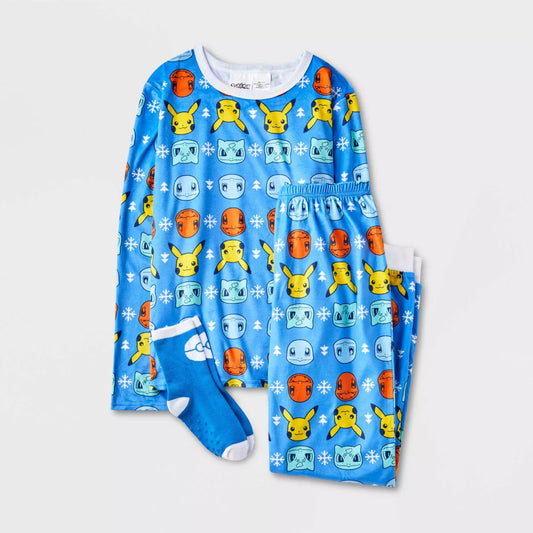Pijama Pokemon con Calcetines