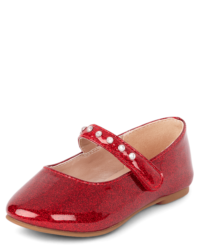 Flats Rojas Destello Correa