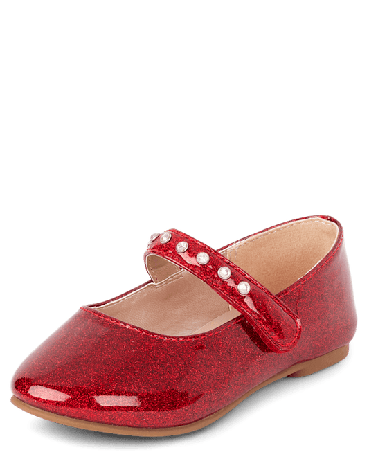 Flats Rojas Destello Correa