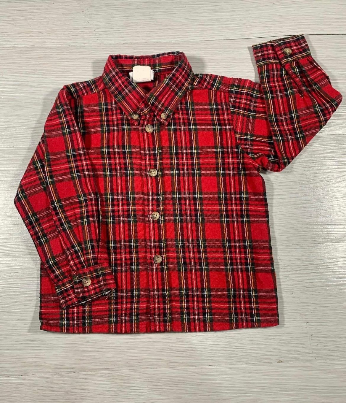 Camisa Roja Rayada