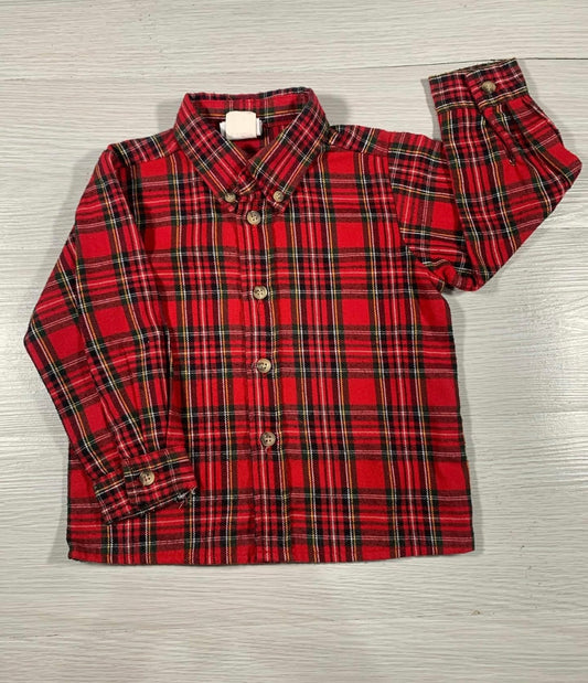 Camisa Roja Rayada