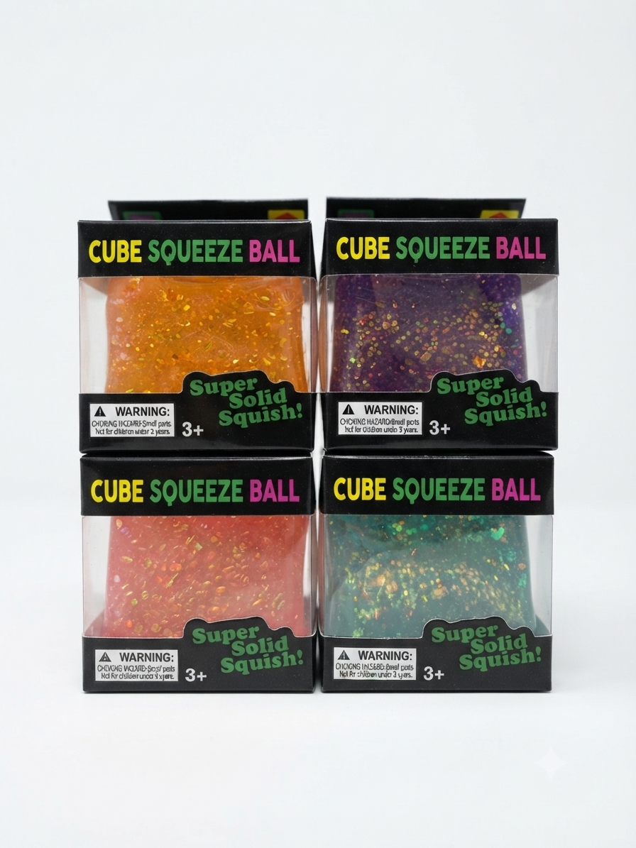 CUBE SQUEEZE BALL