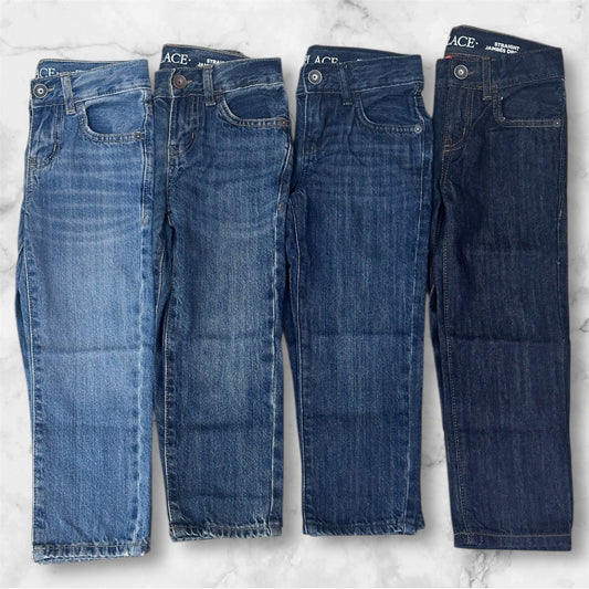 Jean Place Straight Jambes Droites Multicolor
