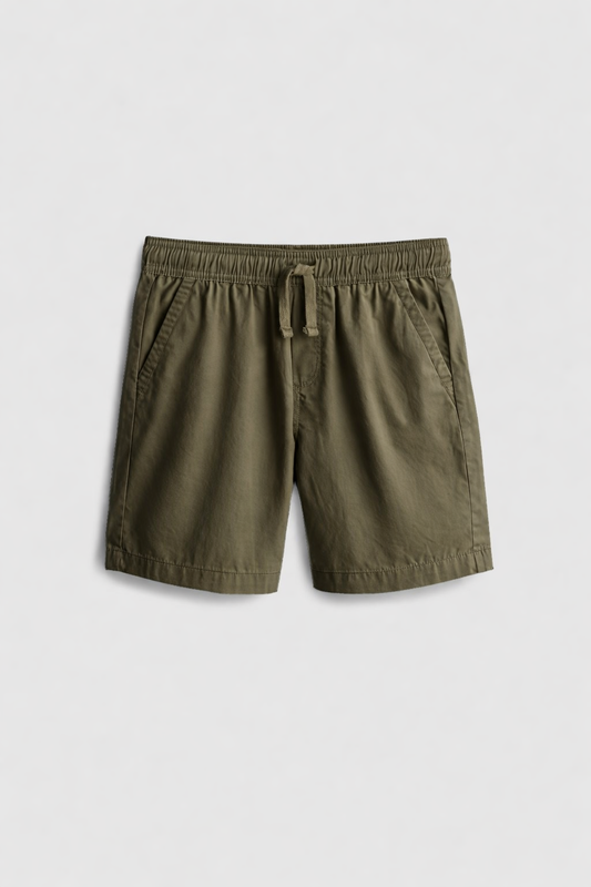 Short Verde Oliva Amarre Cintura