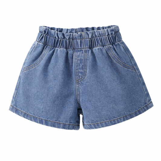 SHORT AZUL MEDIO