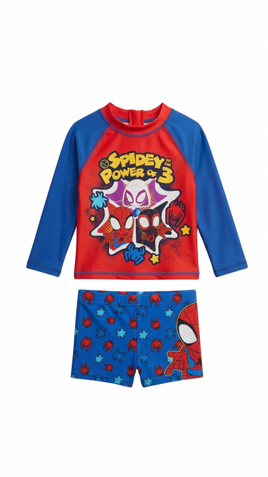 Traje de Baño Niño Spiderman