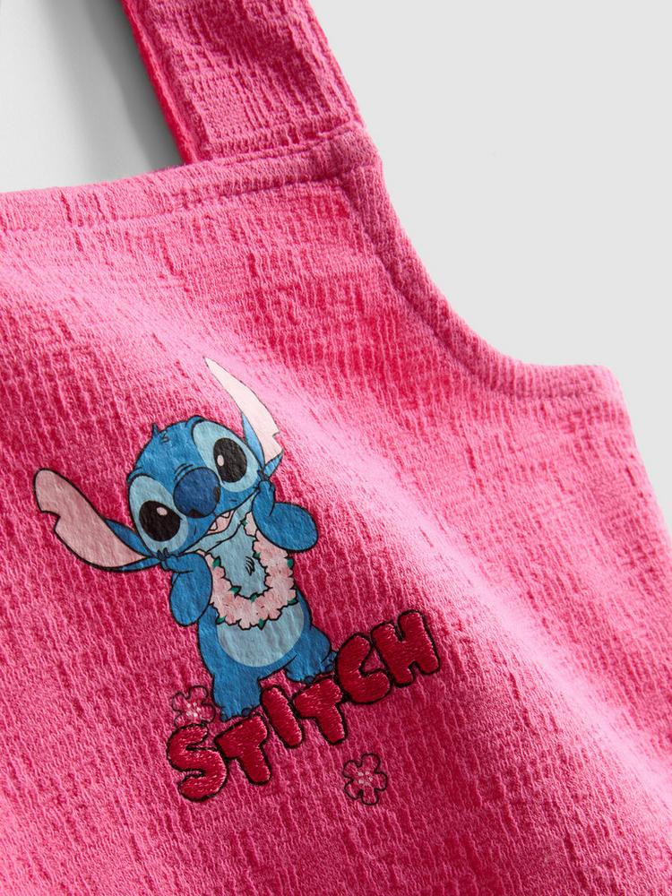 CONJUNTO ROSA DE STITCH