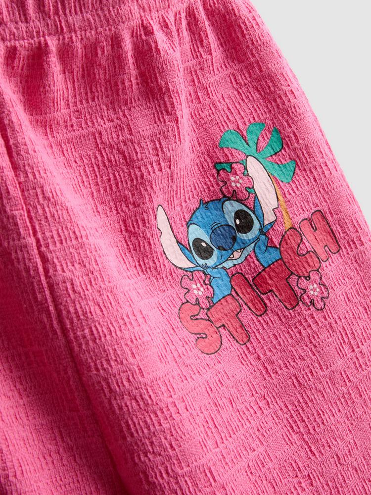 CONJUNTO ROSA DE STITCH