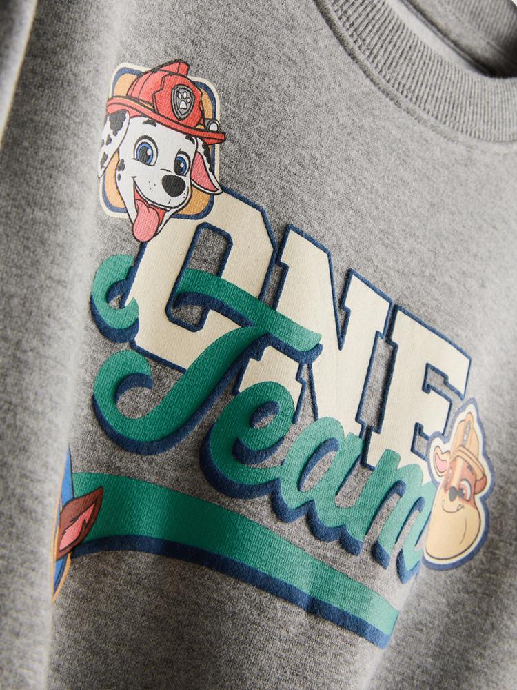 SUDADERA GRIS PAW PATROL