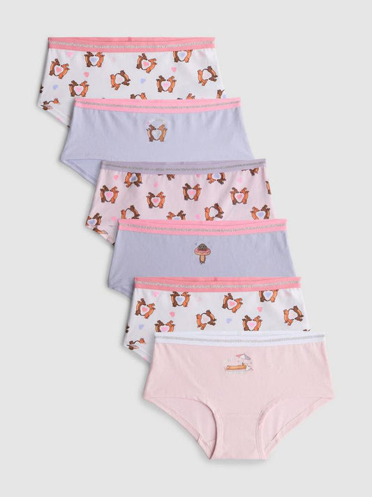 PAQUETE DE 6 PANTIES PERRITOS SALCHICHAS