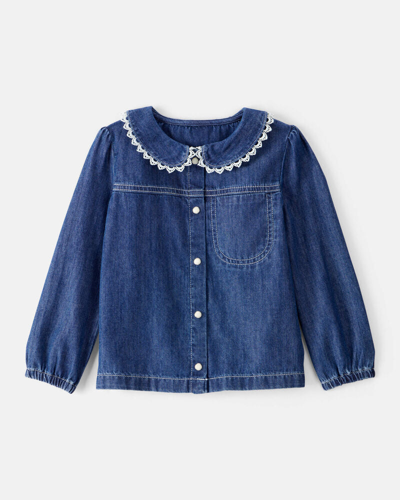 Camisa Denim Cuello Peter