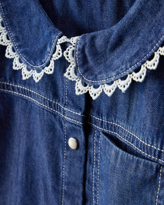 Camisa Denim Cuello Peter