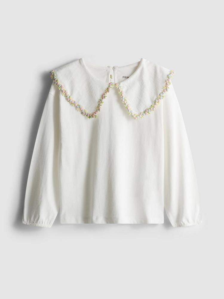 Camisa Blanca Manga Larga