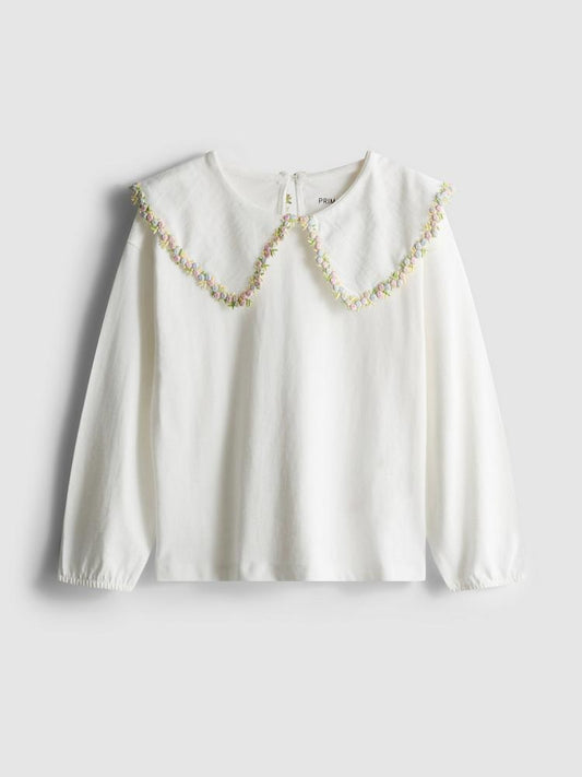 Camisa Blanca Manga Larga
