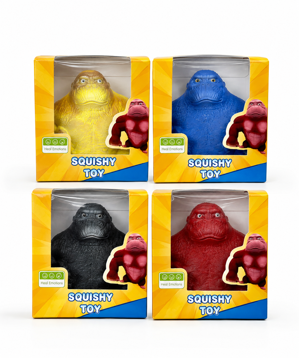 SQUISHY TOY GORILA