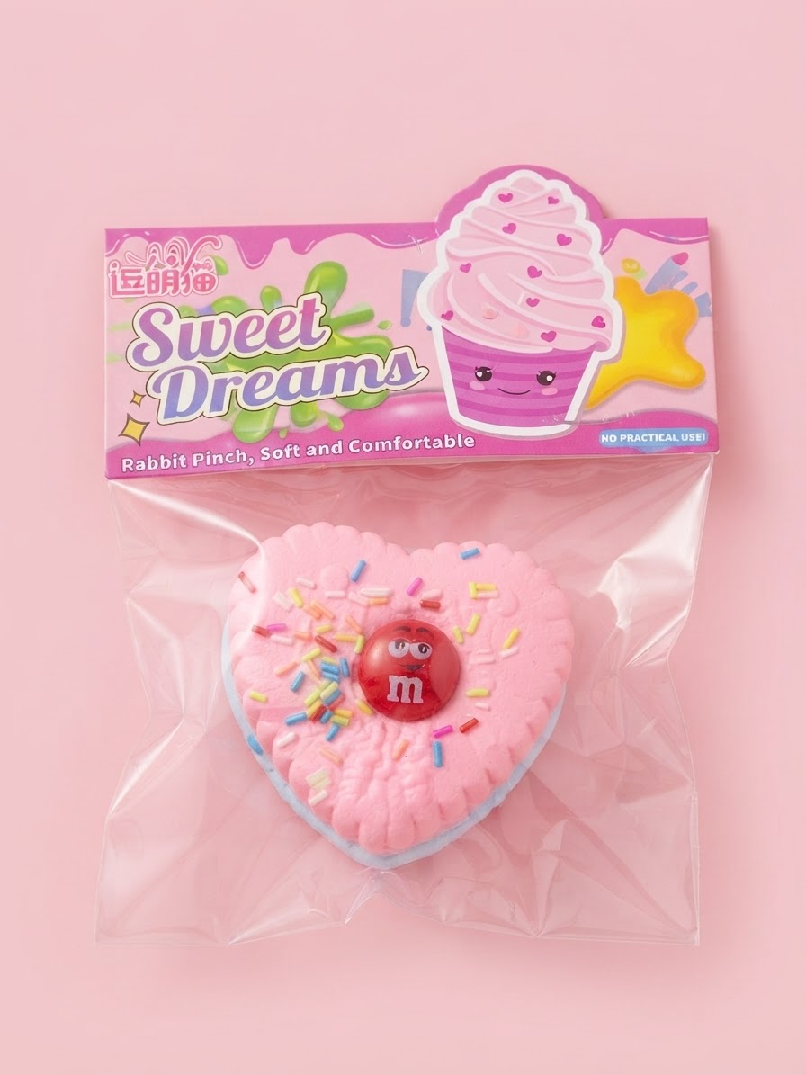 SQUISHY PASTEL DE CORAZÓN