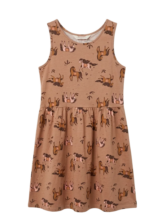 Vestido de Caballos Café