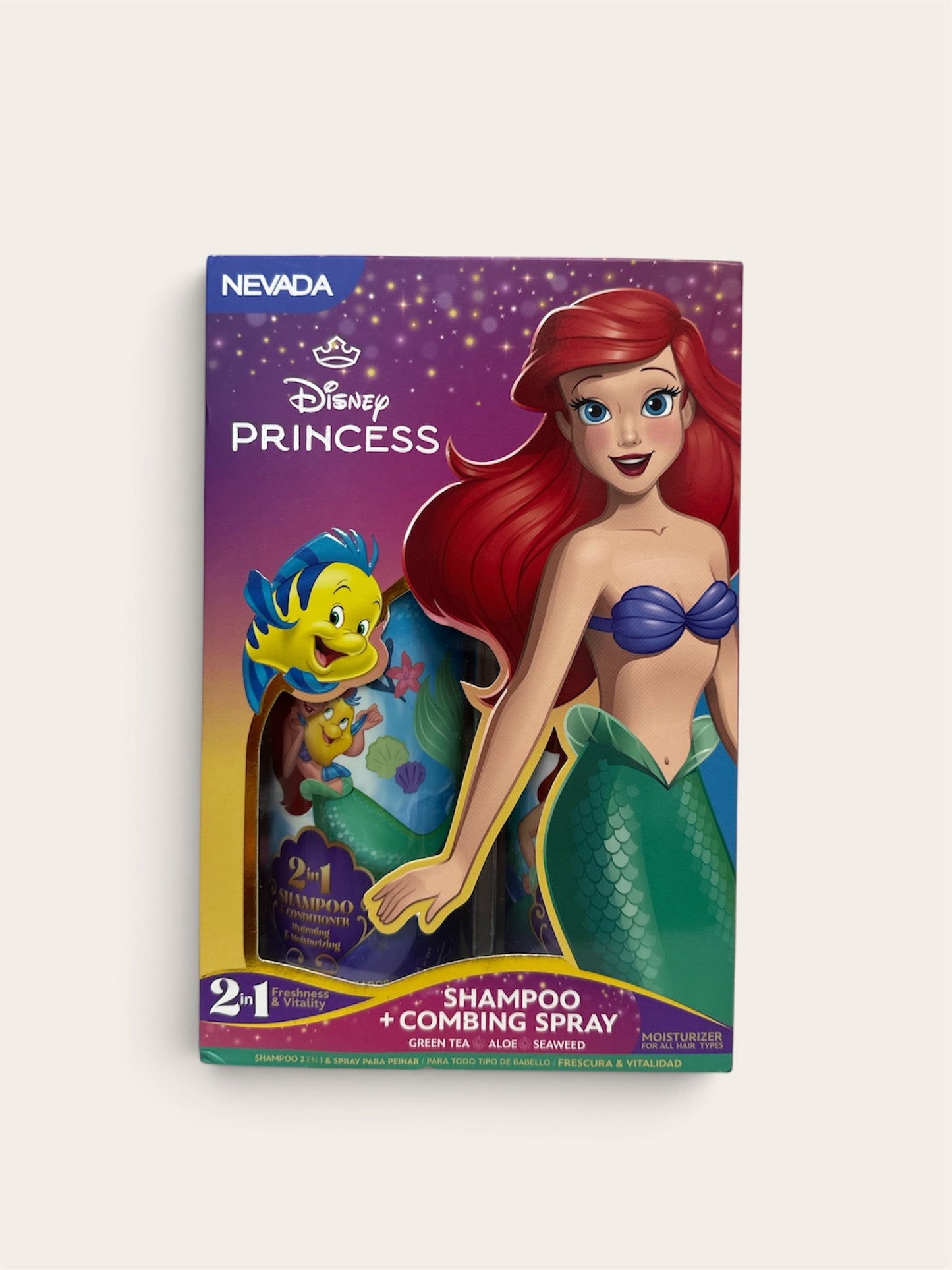 SET DE SHAMPOO Y SPRAY DESENREDADOR LA SIRENITA
