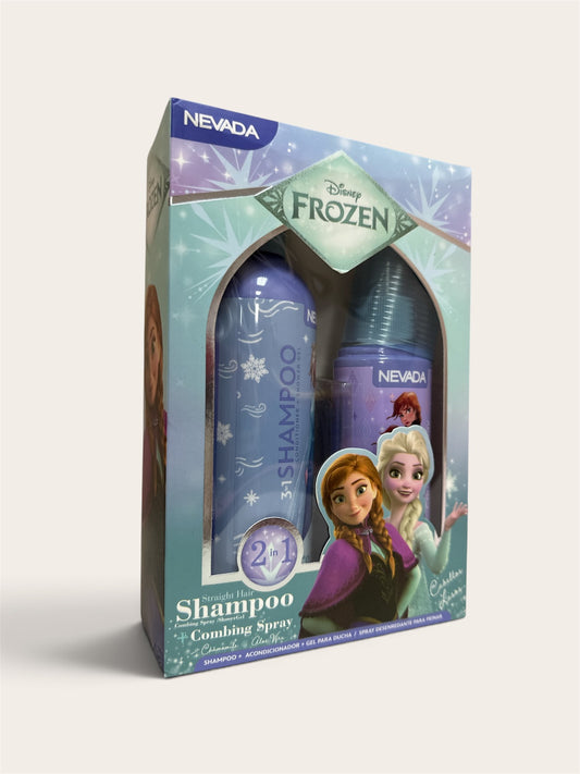 SET DE SHAMPOO Y SPRAY DESENREDADOR FROZEN