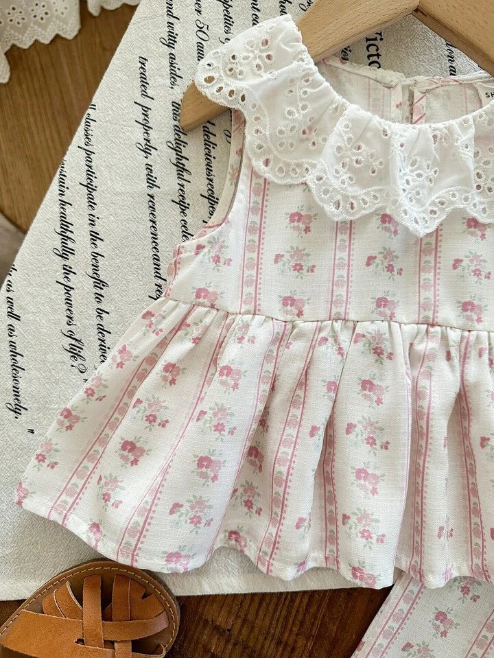CONJUNTO FLOREADO