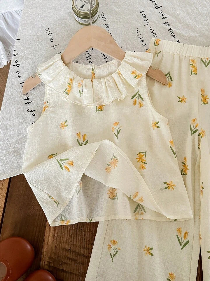 CONJUNTO TULIPANES AMARILLO