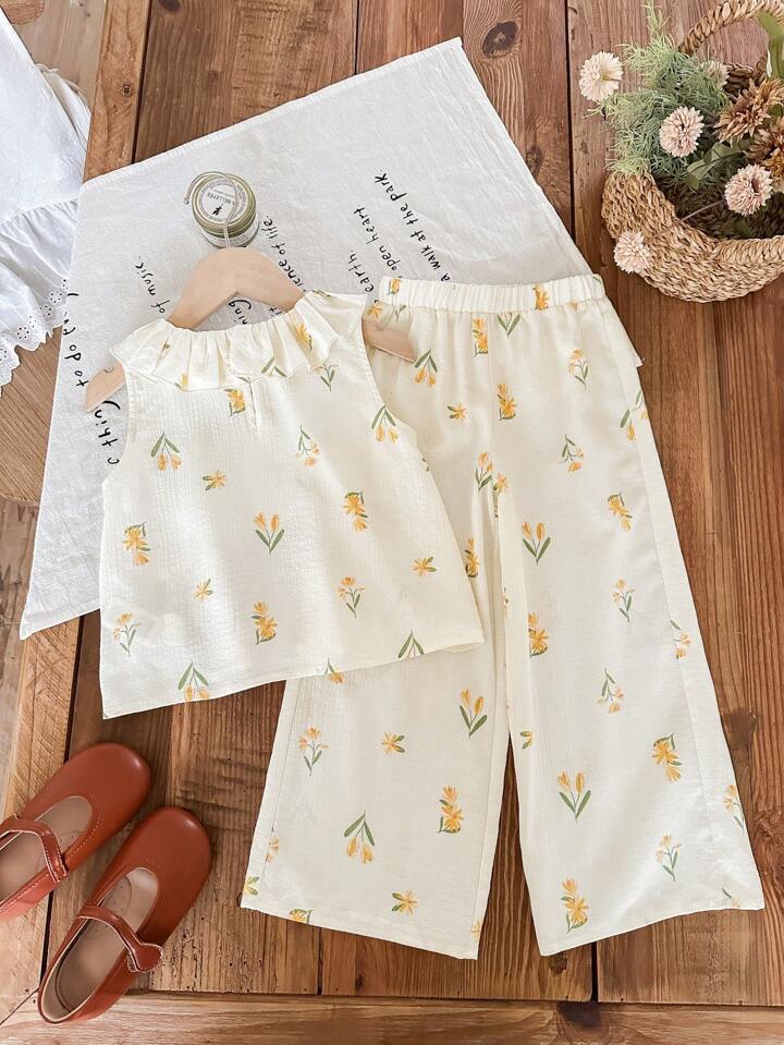 CONJUNTO TULIPANES AMARILLO