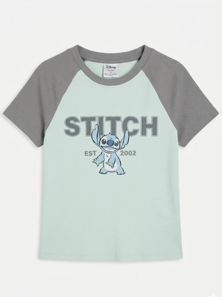 CAMISA AZUL STITCH