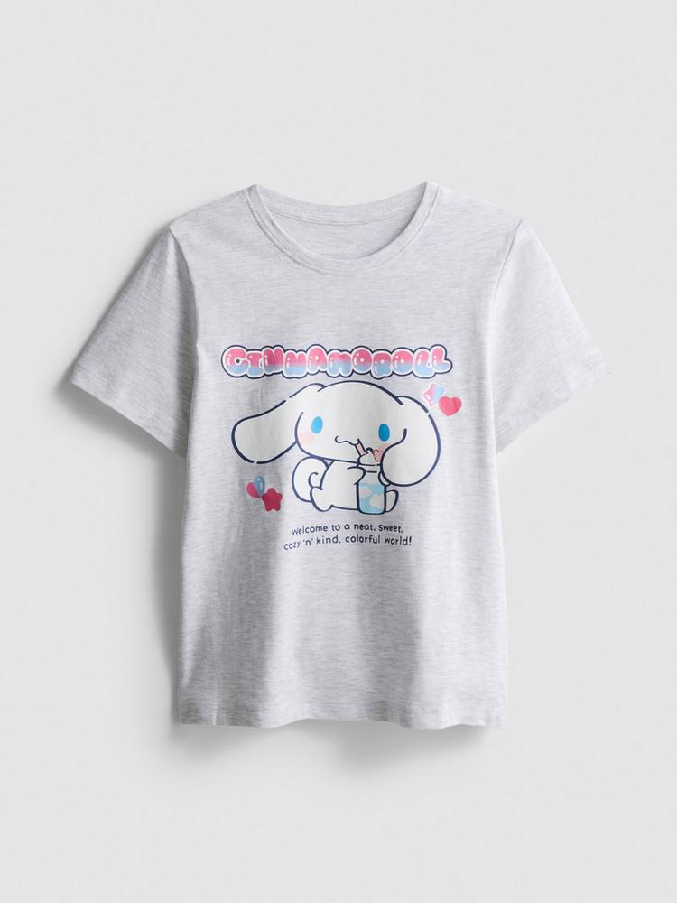 CAMISETA CINNAMOROLL GRIS