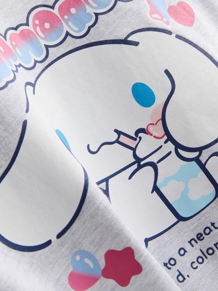 CAMISETA CINNAMOROLL GRIS