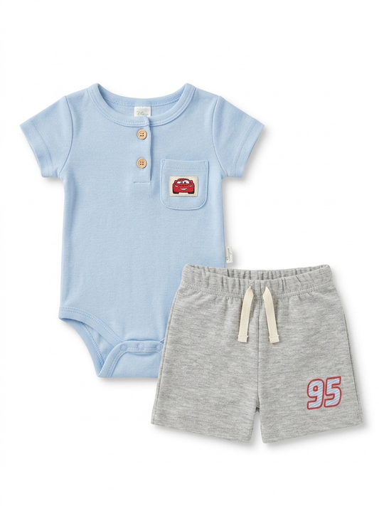 CONJUNTO AZUL CARS