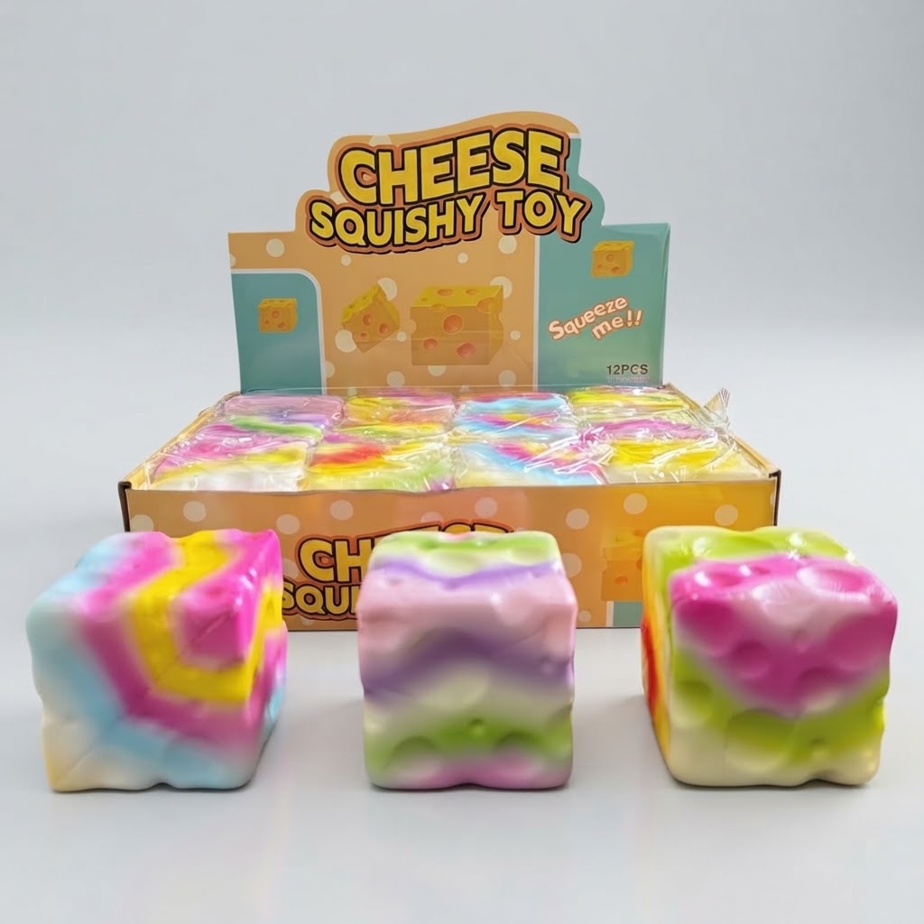 QUESO SQUISHY COLORES