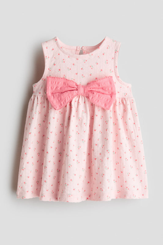 VESTIDO CASUAL ROSA FLORES