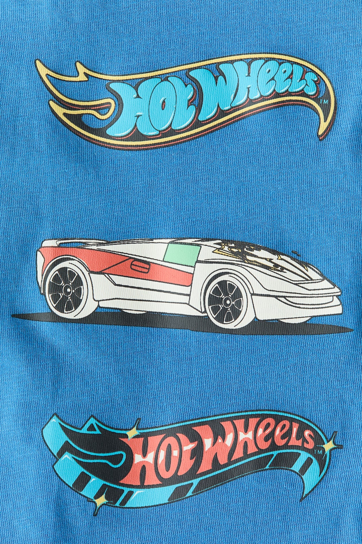 CAMISETA HOT WHEELS AZUL