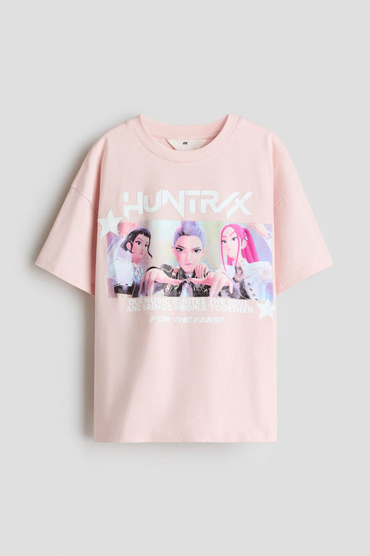 CAMISETA HUNTRIX ROSA