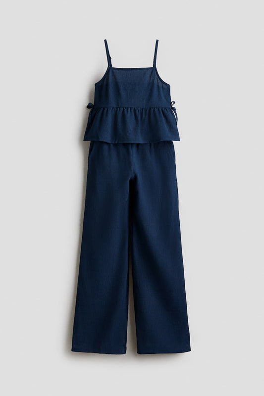 CONJUNTO LISO AZUL MARINO