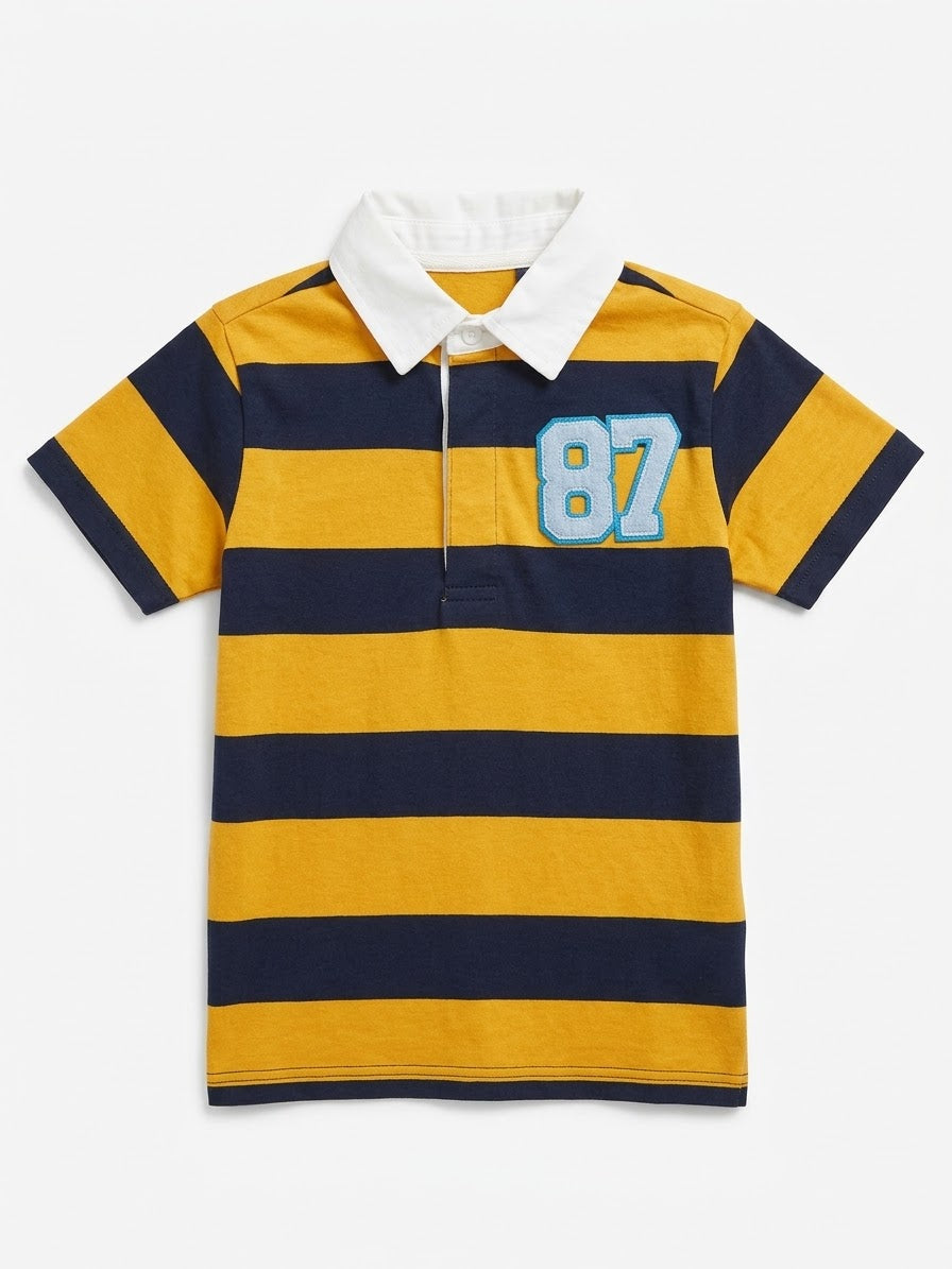 CAMISA POLO RAYADA ‘87’