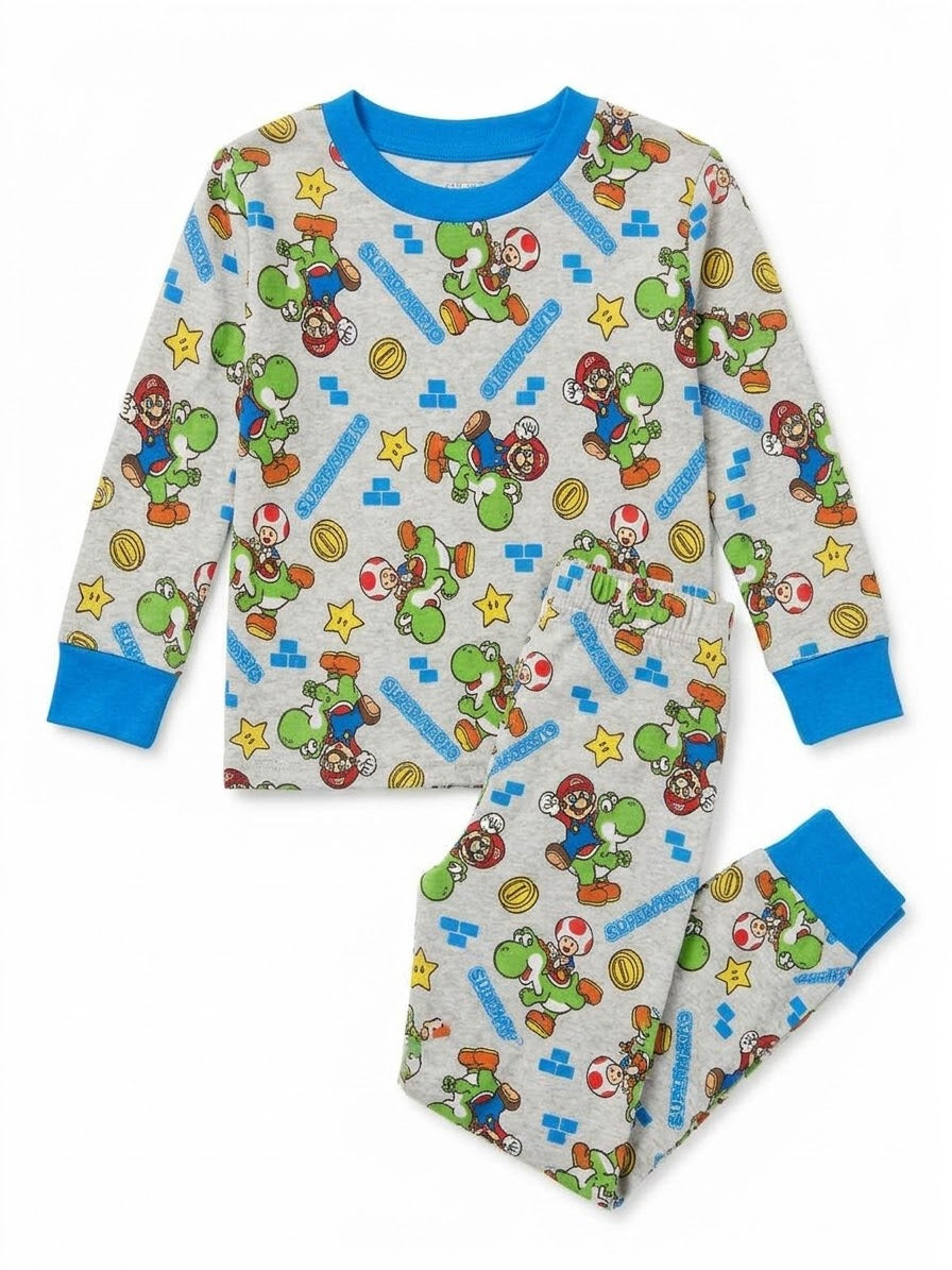 PIJAMA ESTAMPADA SUPER MARIO