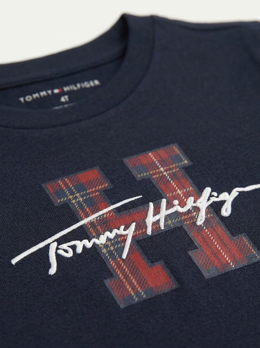 CAMISETA AZUL MARINO TOMMY HILFIGER