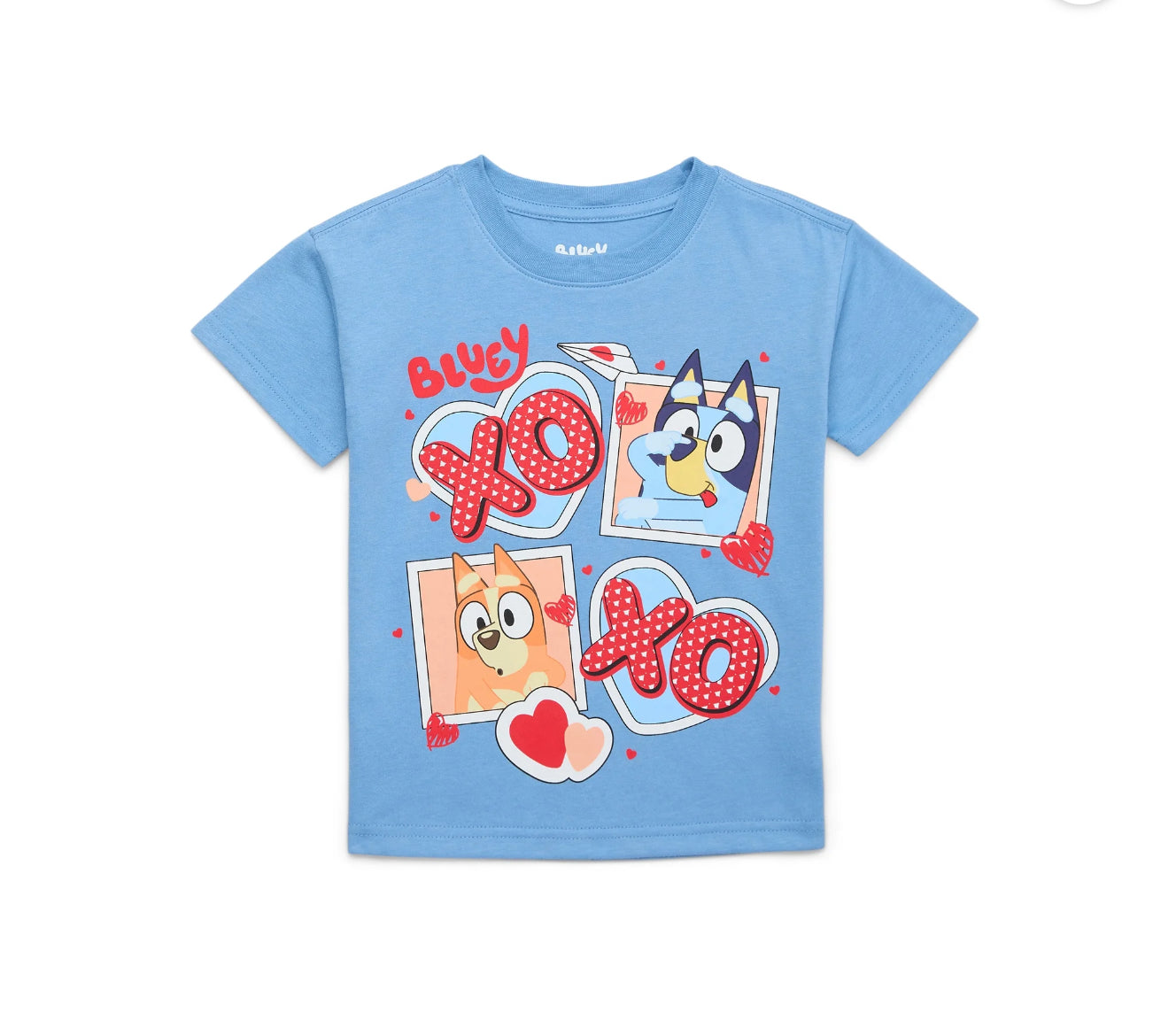 Camiseta Bluey  Azul xoxo