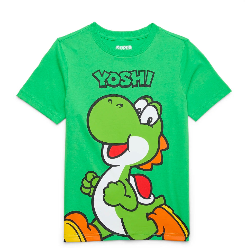 CAMISETA VERDE YOSHI