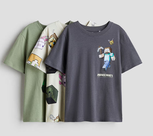 CAMISETAS MINECRAFT