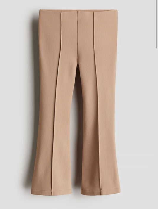 Pantalón Bajo Campana Caqui