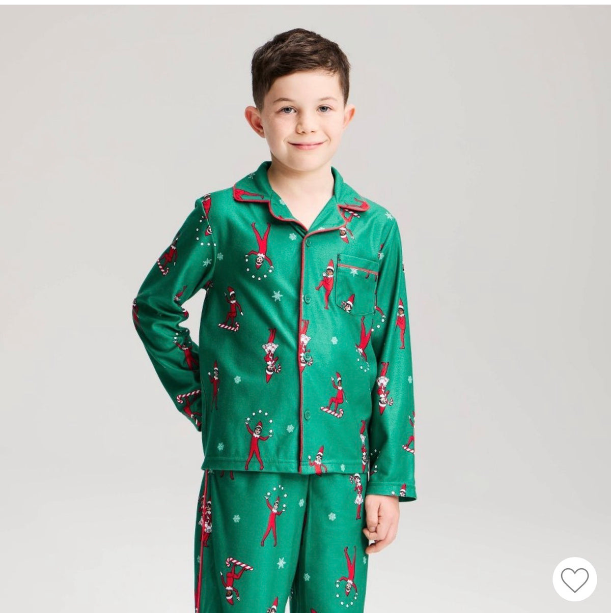 PIJAMA NAVIDAD ELF ON THE SHELF DUENDECITO
