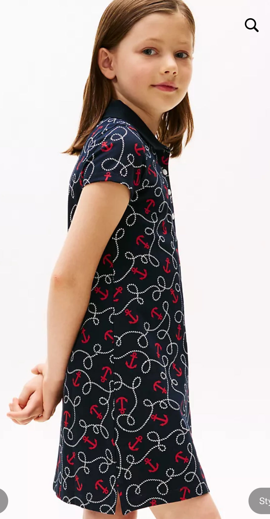 Vestido Rojo\Azul Tommy Hilfiger