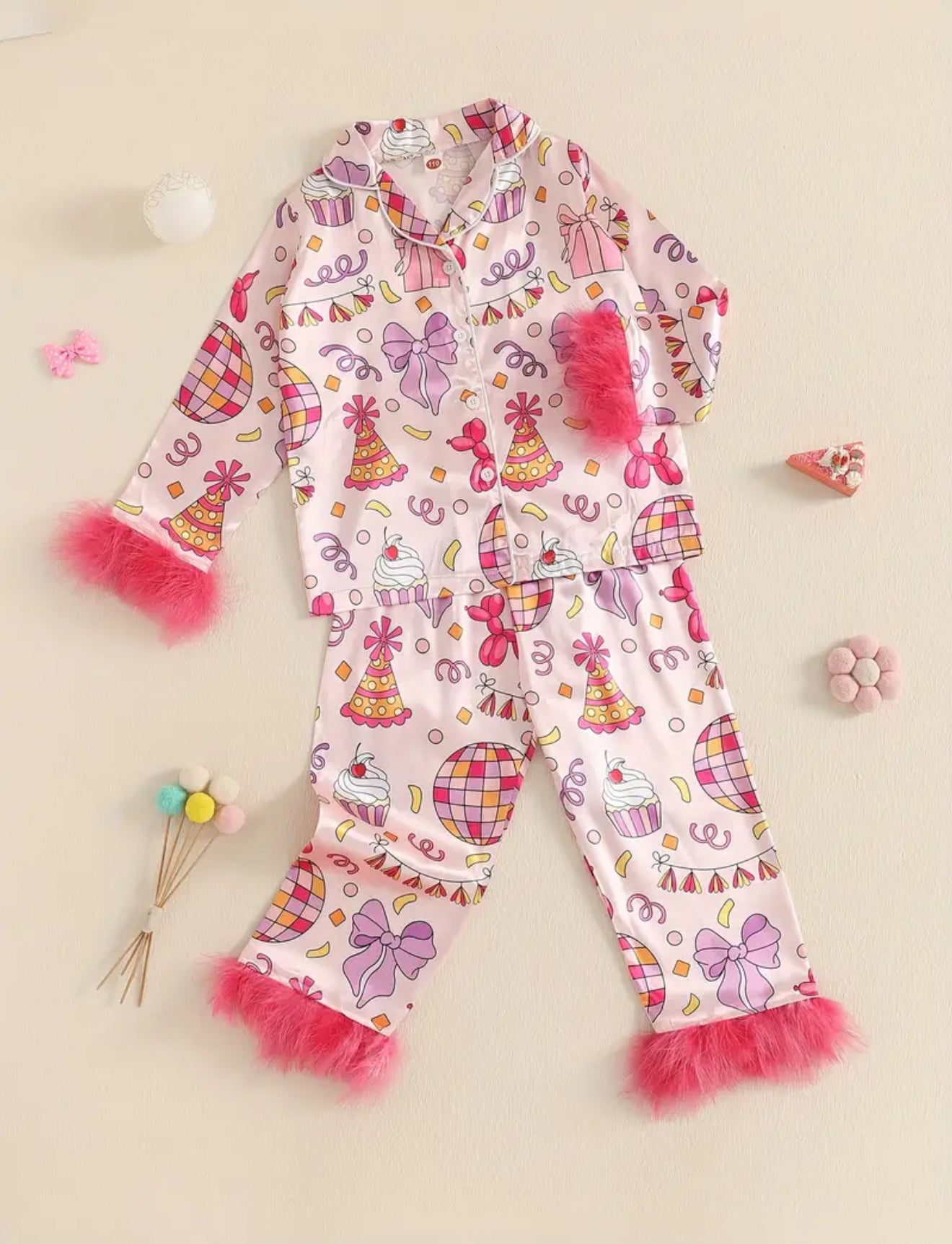 PIJAMA CUMPLEAÑOS NIÑA